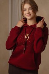 Bluza JD ATTACK Mila. Brązowe bluzy JD ATTACK, l, bez wzorów. Za 239.00 zł.