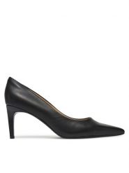 Calvin Klein Szpilki Pump 70 Pointy Hw Bar Lth HW0HW02561 Czarny. Czarne szpilki Calvin Klein, bez wzorów, ze skóry, bez obcasa, na szpilce, bez zapięcia. Za 629.99 zł.
