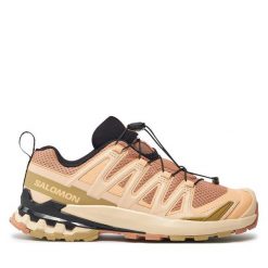 Buty do biegania Salomon. Pomarańczowe obuwie sportowe Salomon, bez zapięcia, do biegania. Za 439.99 zł.