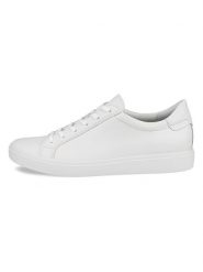 Ecco Skórzane sneakersy w kolorze białym rozmiar: 38. Białe trampki ecco, bez wzorów, bez zapięcia. Za 346.63 zł.