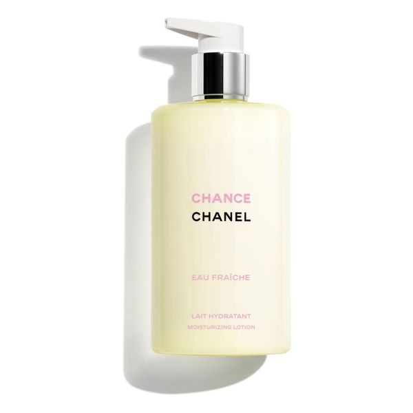 CHANEL CHANCE MLECZKO NAWILŻAJĄCE Balsamy do ciała 400 ml Damski. Balsamy i kremy do ciała Chanel. Za 364.00 zł.