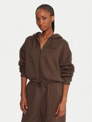 Reebok Bluza Reebok X Ewa Chodakowska RK25307CCW Brązowy Relaxed Fit. Brązowe bluzy sportowe Reebok, l, bez wzorów, z syntetyku, bez kaptura. Za 199.99 zł.