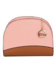 Mia Tomazzi Skórzana torebka "Cassala" w kolorze różowo-jasnobrązowym - 22 x 18 x 2 cm rozmiar: onesize. Brązowe torby na ramię Mia Tomazzi, bez wzorów, z materiału, na ramię, bez dodatków. Za 252.99 zł.