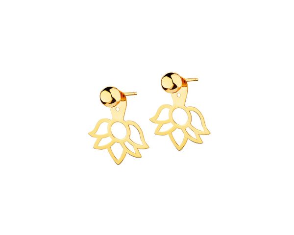 Złote kolczyki. Żółte kolczyki Apart, złote. W wyprzedaży za 468.30 zł.