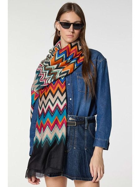 Lucky Bees Szal ze wzorem - 180 x 80 cm rozmiar: onesize. Szaliki Lucky Bees, bez wzorów, z bawełny. Za 86.78 zł.