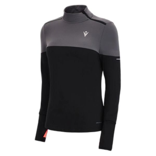 Bluza damska 1/4 zip Macron FCC Deliaer. Czarne bluzy Macron, l, bez wzorów, bez kaptura. Za 310.35 zł.