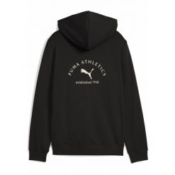 Młodzieżowa bluza z kapturem PUMA Class z grafiką PUMA Black. Czarna bluzy Puma, m, bez wzorów, z kapturem. Za 229.00 zł.