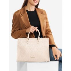Torebka Nine West. Białe torebki klasyczne Nine West, bez wzorów, bez dodatków. Za 299.99 zł.