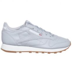 Buty do chodzenia damskie Reebok Classic. Niebieskie obuwie sportowe Reebok, z materiału, bez zapięcia, trekkingowe, Reebok Classic. W wyprzedaży za 282.00 zł.