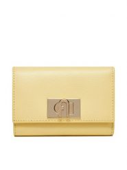 Furla Portfel 1927 WP00225 ARE000 3684S Żółty. Żółte portfele Furla, bez wzorów, ze skóry. Za 509.99 zł.