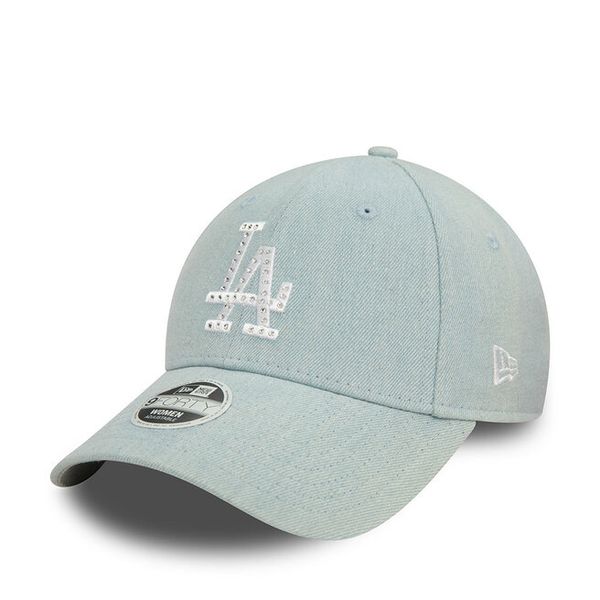 Czapka z daszkiem New Era. Niebieskie czapki New Era, bez wzorów, z denimu. Za 109.99 zł.