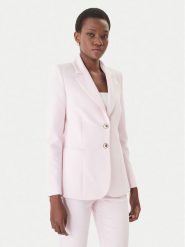 Rinascimento Marynarka CFC0128642003 Różowy Regular Fit. Czerwone marynarki i żakiety Rinascimento, xl, bez wzorów, z syntetyku. Za 749.99 zł.