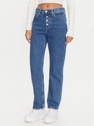 Tommy Jeans Jeansy Izzie DW0DW19536 Niebieski Slim Fit. Niebieskie jeansy Tommy Jeans, bez wzorów. Za 259.99 zł.