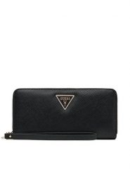 Guess Duży Portfel Damski Laurel II Slg SWZG74 59146 Czarny. Czarne portfele Guess, z aplikacjami, ze skóry. Za 289.99 zł.