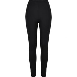 Legginsy damskie Urban Classics flock lace stripe. Czarne legginsy Urban Classics, bez wzorów. Za 175.50 zł.