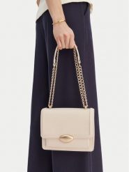 GINO ROSSI Torebka EO-KY129 Écru. Torebki klasyczne Gino Rossi, bez wzorów, z materiału, bez dodatków. Za 299.99 zł.