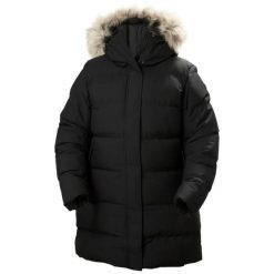 Parka damska Helly Hansen blossom puffy. Czarne parki Helly Hansen, na zimę, l, z syntetyku, sportowe, bez kaptura. W wyprzedaży za 799.20 zł.