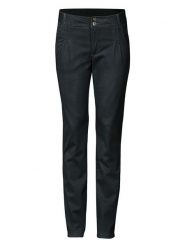 Heine Spodnie chino w kolorze czarnym rozmiar: 22. Czarne spodnie materiałowe Heine, na co dzień, bez wzorów, z bawełny. Za 148.95 zł.