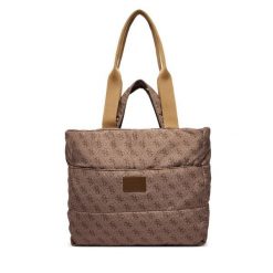 Torba do wózka Guess. Brązowe torebki klasyczne Guess, z aplikacjami, bez dodatków. Za 394.99 zł.