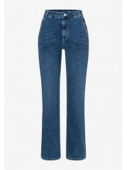 More & More Dżinsy - Slim fit - w kolorze granatowym rozmiar: 38. Niebieskie jeansy More & More, bez wzorów, z podwyższonym stanem. Za 132.36 zł.
