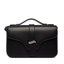 Torebka Emporio Armani. Czarne listonoszki Emporio Armani, bez wzorów, bez dodatków. Za 2,219.00 zł.