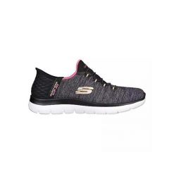 Femme SUMMITS DAZZLING HAZE Skechers BKMT 149937 Gris Skechers. Szare obuwie sportowe Skechers, bez zapięcia. Za 249.99 zł.
