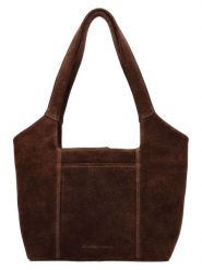 HIDE & STITCHES Skórzana torebka "Brazos" w kolorze czarnym - 38 x 23 x 11 cm rozmiar: onesize. Czarne torby na ramię HIDE & STITCHES, bez wzorów, z materiału, na ramię, bez dodatków. Za 208.99 zł.