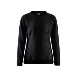 Bluza damska Craft core soul crew. Czarne bluzy Craft, s, bez wzorów, z bawełny, bez kaptura. Za 256.50 zł.