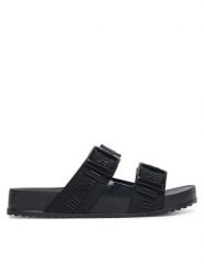 Melissa Klapki Cozy Slide M Lover AD M 35849 Czarny. Czarne klapki Melissa, bez wzorów, z tworzywa sztucznego, bez obcasa. Za 314.99 zł.