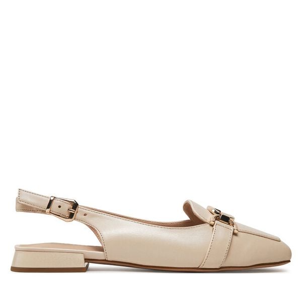 Baleriny Caprice. Brązowe baleriny Caprice, bez wzorów, bez obcasa. Za 259.99 zł.