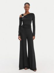 Marciano Guess Kombinezon 6RGD12 6262Z Czarny Regular Fit. Czarne sukienki Marciano Guess, z aplikacjami, z syntetyku, bez kołnierzyka, bez ramiączek. Za 1,290.00 zł.