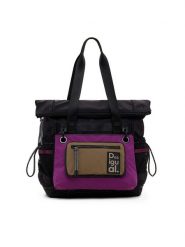 Desigual Plecak Voyager 25SAKY17 Czarny. Czarne plecaki Desigual, bez wzorów, z materiału. Za 339.99 zł.