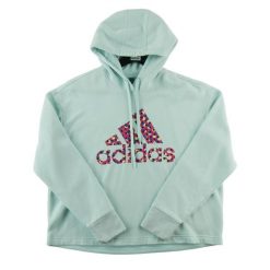 Second life - Bluza z kapturem damska Adidas - Stan bardzo dobry. Niebieskie bluzy Adidas, xl, bez wzorów, z materiału, z kapturem. Za 106.46 zł.