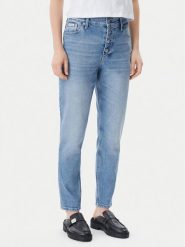 Calvin Klein Jeans Jeansy J20J225148 Niebieski Mom Fit. Niebieskie jeansy Calvin Klein Jeans, bez wzorów. Za 229.99 zł.