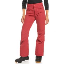 Spodnie snowboardowe damskie ROXY Diversion. Czerwone spodnie narciarskie Roxy, xl, bez wzorów, narciarskie. Za 369.99 zł.