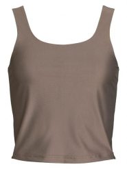 Rethinkit Top sportowy "Alice" w kolorze khaki rozmiar: M. Brązowe koszulki sportowe Rethinkit, bez wzorów, z materiału, bez ramiączek, outdoorowe. Za 127.65 zł.