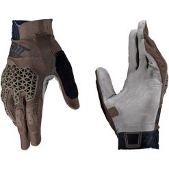 Rękawice rowerowe LEATT Glove MTB 4.0 Lite. Brązowe rękawiczki LEATT, bez wzorów, sportowe. Za 349.00 zł.
