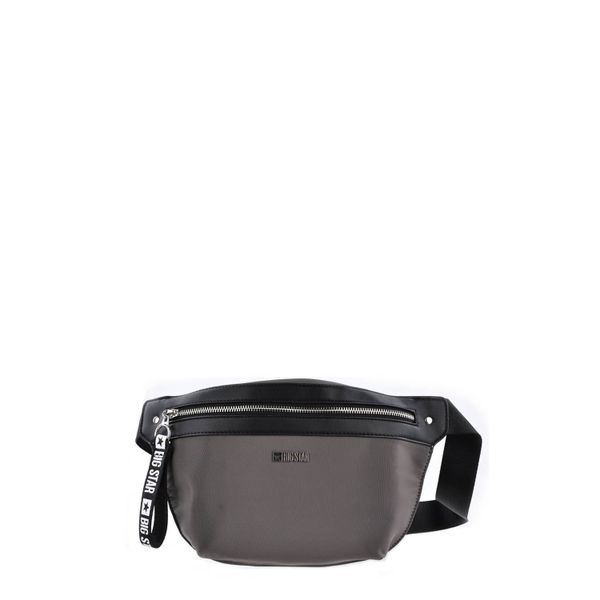 Szara Nerka Damska Big Star Sportowa Saszetka. Szare torebki klasyczne Big Star Accessories, bez wzorów, bez dodatków. Za 80.99 zł.