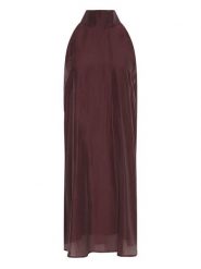 MOSS COPENHAGEN Sukienka "Alithea Faustina" w kolorze fioletowym rozmiar: XL. Różowe sukienki Moss Copenhagen, s, bez wzorów, bez kołnierzyka, bez ramiączek, midi. Za 224.52 zł.