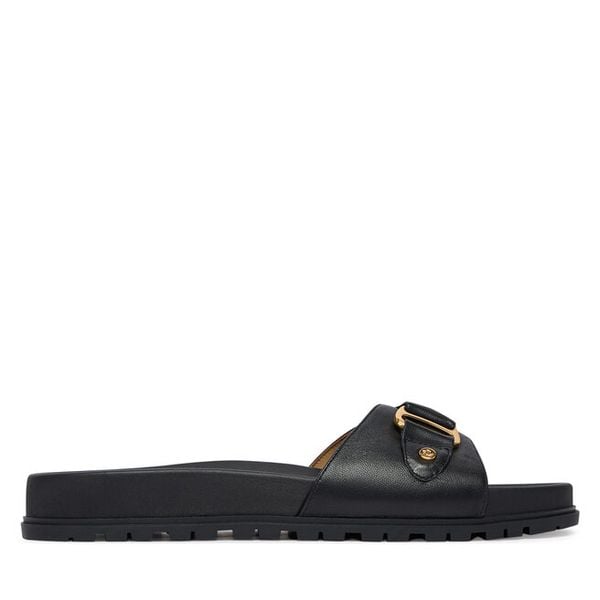 Klapki LAUREN RALPH LAUREN. Czarne klapki Lauren Ralph Lauren, bez wzorów, bez obcasa. Za 629.99 zł.