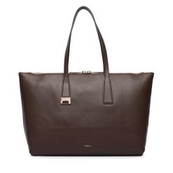 Torebka Furla. Brązowe torebki klasyczne Furla, bez wzorów, bez dodatków. Za 1,709.00 zł.