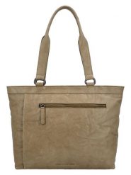 HIDE & STITCHES Skórzana torebka w kolorze beżowym - 37 x 29 x 9 cm rozmiar: onesize. Brązowe torby na ramię HIDE & STITCHES, bez wzorów, z materiału, na ramię, bez dodatków. Za 347.99 zł.