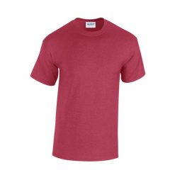 Koszulka Unisex Dla Dorosłych Antique Heavy T-shirt. Czerwone t-shirty GILDAN, xl, bez wzorów, bez kołnierzyka, bez ramiączek. Za 41.99 zł.