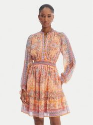 Hale Bob Sukienka letnia Eleanora 5YTK662A Pomarańczowy Regular Fit. Brązowe sukienki Hale bob, na lato, xl, bez wzorów, z syntetyku, bez kołnierzyka, bez ramiączek. Za 1,389.00 zł.