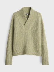 OPUS Sweter w kolorze zielonym rozmiar: 34. Zielone swetry Opus, bez wzorów, z wełny, bez ramiączek. Za 143.99 zł.