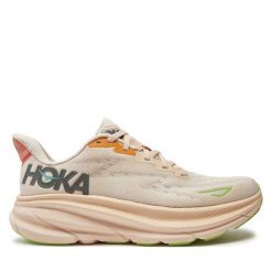 Buty do biegania Hoka. Brązowe obuwie sportowe HOKA, bez zapięcia, do biegania. Za 719.99 zł.