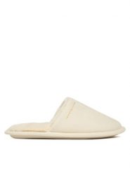 Tommy Hilfiger Kapcie Soft House Shoe FW0FW08853 Biały. Białe obuwie domowe TOMMY HILFIGER, bez wzorów, z materiału, bez zapięcia. Za 169.99 zł.