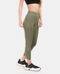 Damska legginsy sportowe Kilpi TENIA-W. Zielone legginsy Kilpi, bez wzorów. Za 256.81 zł.