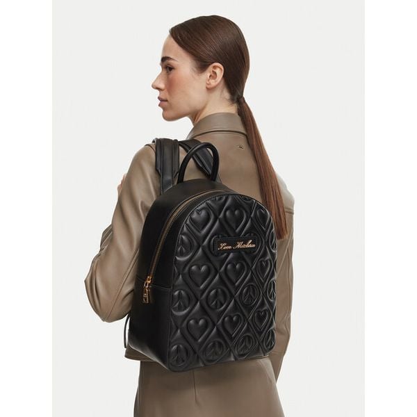 Plecak LOVE MOSCHINO. Czarne plecaki Love Moschino, bez wzorów. Za 1,009.00 zł.
