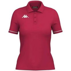 Polo Kappa Barla. Białe koszulki polo Kappa, bez wzorów, bez kołnierzyka, bez ramiączek. Za 172.00 zł.